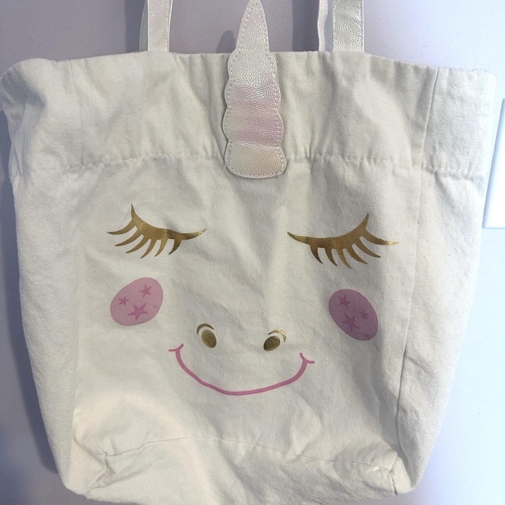 Unicorn Canvas Tote 🦄